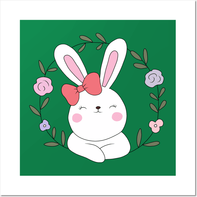 Little Bunny Wall Art by valentinahramov